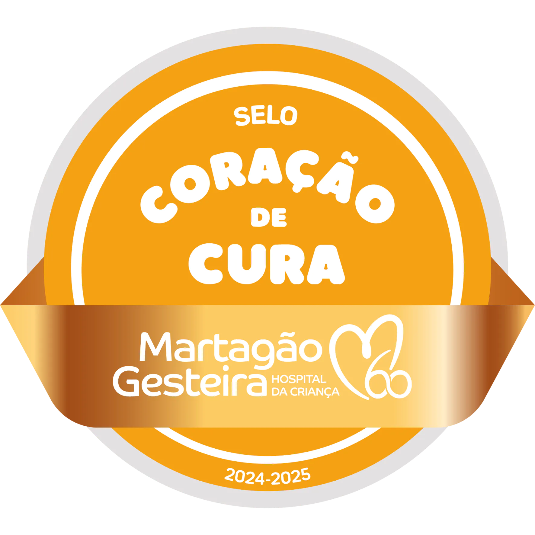 Selo Coração de Cura - HMG